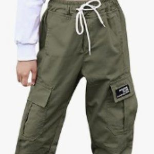 Olive green cargo pants